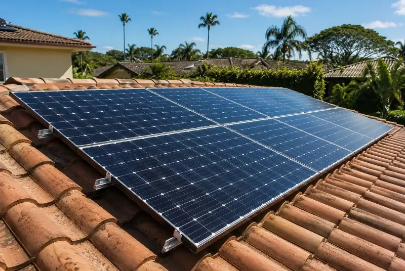 Installation de panneaux solaires à Octon